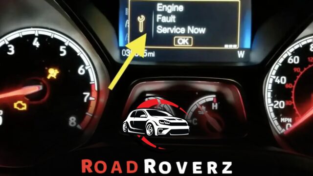 How to Clear Engine Fault Service Now Ford Escape